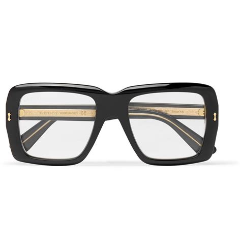 gucci see through glasses|gucci black frame reading glasses.